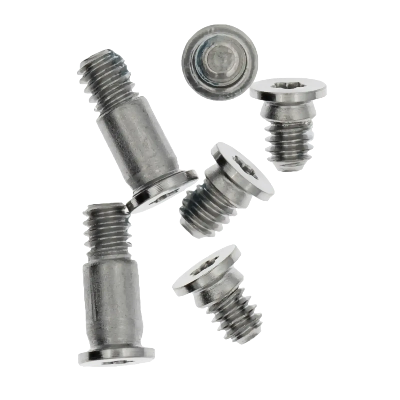 Bottom Case Screws (Pentalobe P5) For MacBook Pro 13" / 16" A1706 / A1989 / A2289 / A2251 / A2141 (2016-2020) (Silver)