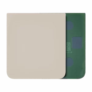 Bottom Back Cover Glass For Samsung Galaxy Z Flip 5 (Service Pack) (Cream)