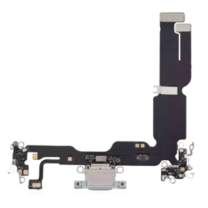Charging Port Flex Cable For iPhone 15 Plus (Aftermarket Plus) (Blue)