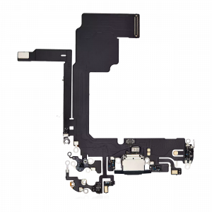 Charging Port Flex Cable For iPhone 15 Pro (Aftermarket Plus) (Blue Titanium)