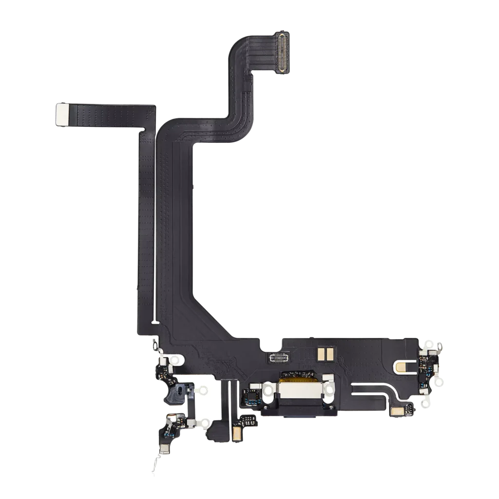 Charging Port Flex Cable For iPhone 14 Pro Max (Aftermarket Plus) (Deep Purple)