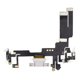 Charging Port Flex Cable For iPhone 14 (Aftermarket Plus) (Purple)