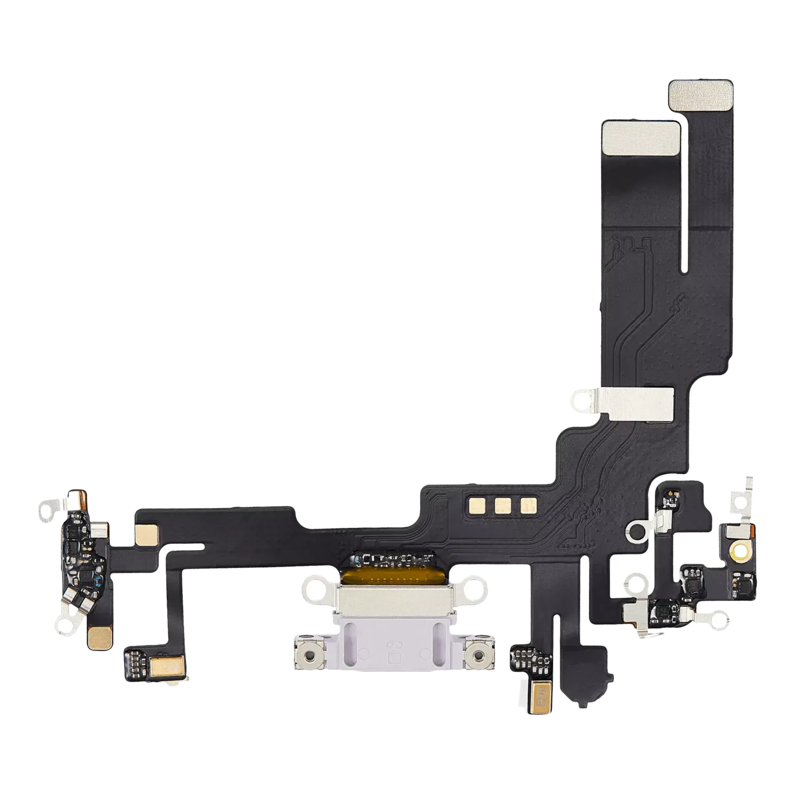 Charging Port Flex Cable For iPhone 14 (Aftermarket Plus) (Purple)