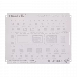 Bumblebee Stencil (QS689) For iPhone 16 / 16 Plus / 16 Pro / 16 Pro Max (Qianli)
