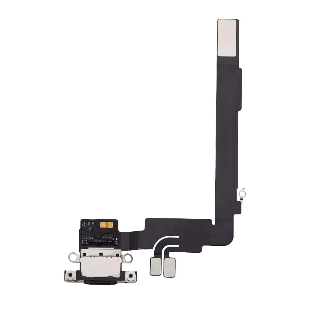 Charging Port Flex Cable For iPhone 16 Pro Max (Premium) (Black Titanium)
