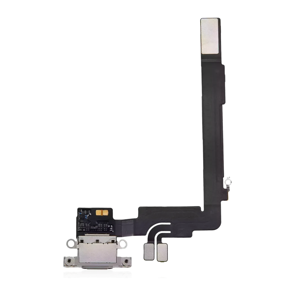 Charging Port Flex Cable For iPhone 16 Pro Max (Premium) (White Titanium)