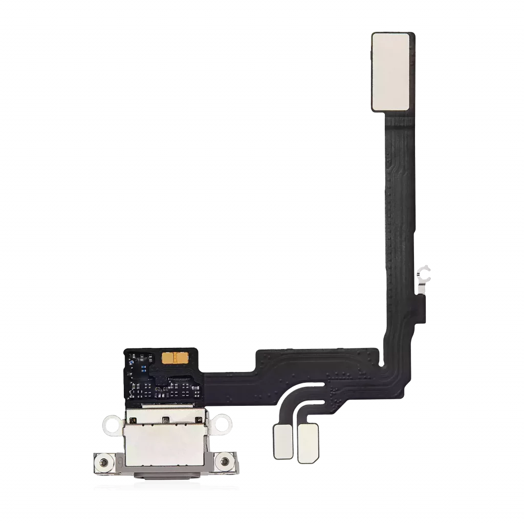 Charging Port Flex Cable For iPhone 16 Pro (Premium) (Natural Titanium)