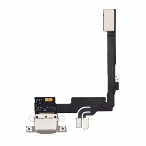 Charging Port Flex Cable For iPhone 16 Pro (Premium) (Natural Titanium)