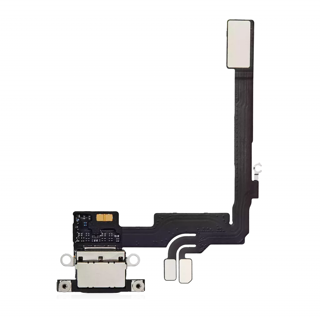 Charging Port Flex Cable For iPhone 16 Pro (Premium) (Black Titanium)