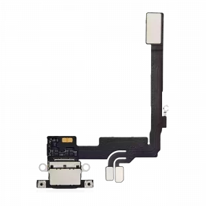 Charging Port Flex Cable For iPhone 16 Pro (Premium) (Black Titanium)