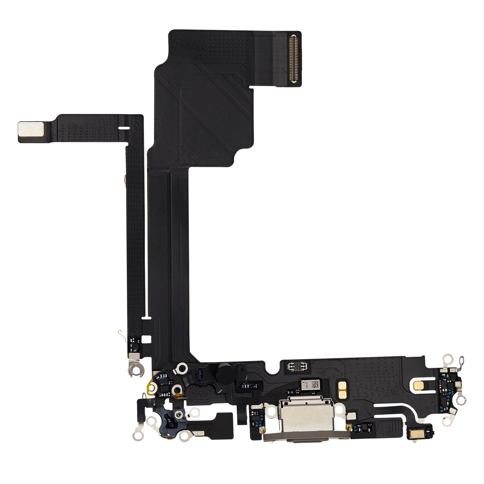 Charging Port Flex Cable For iPhone 15 Pro Max (Premium) (Natural Titanium)