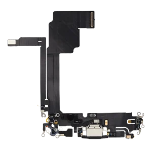 Charging Port Flex Cable For iPhone 15 Pro Max (Premium) (Black Titanium)