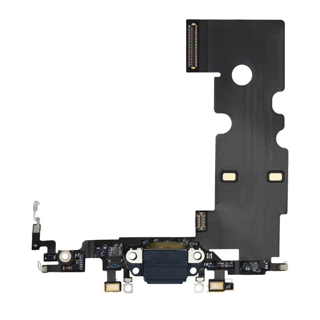 Charging Port Flex Cable For iPhone SE (2022) (Premium) (Midnight)