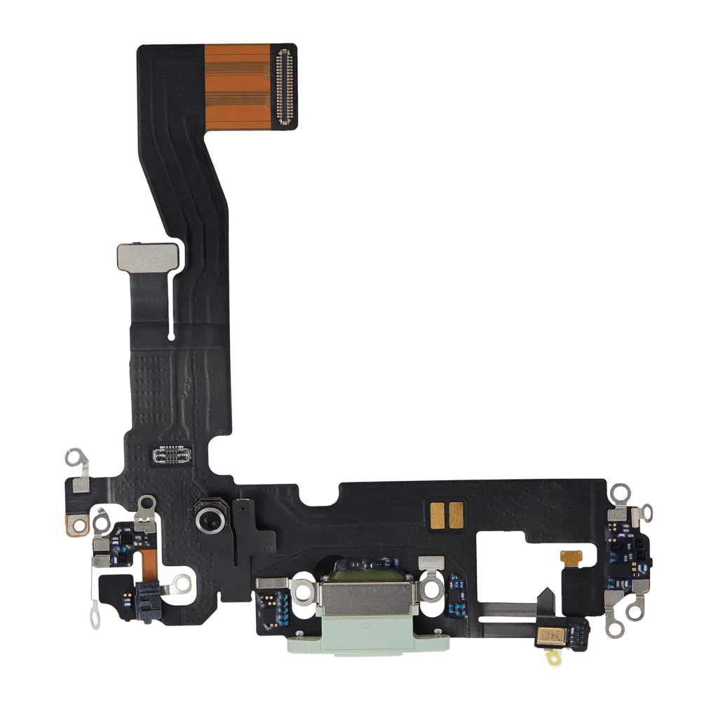 Charging Port Flex Cable For iPhone 12 (Premium) (Green)
