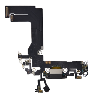 Charging Port Flex Cable For iPhone 13 Mini (Aftermarket Plus) (Midnight)