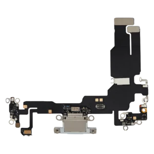 Charging Port Flex Cable For iPhone 15 (Aftermarket Plus) (Blue)