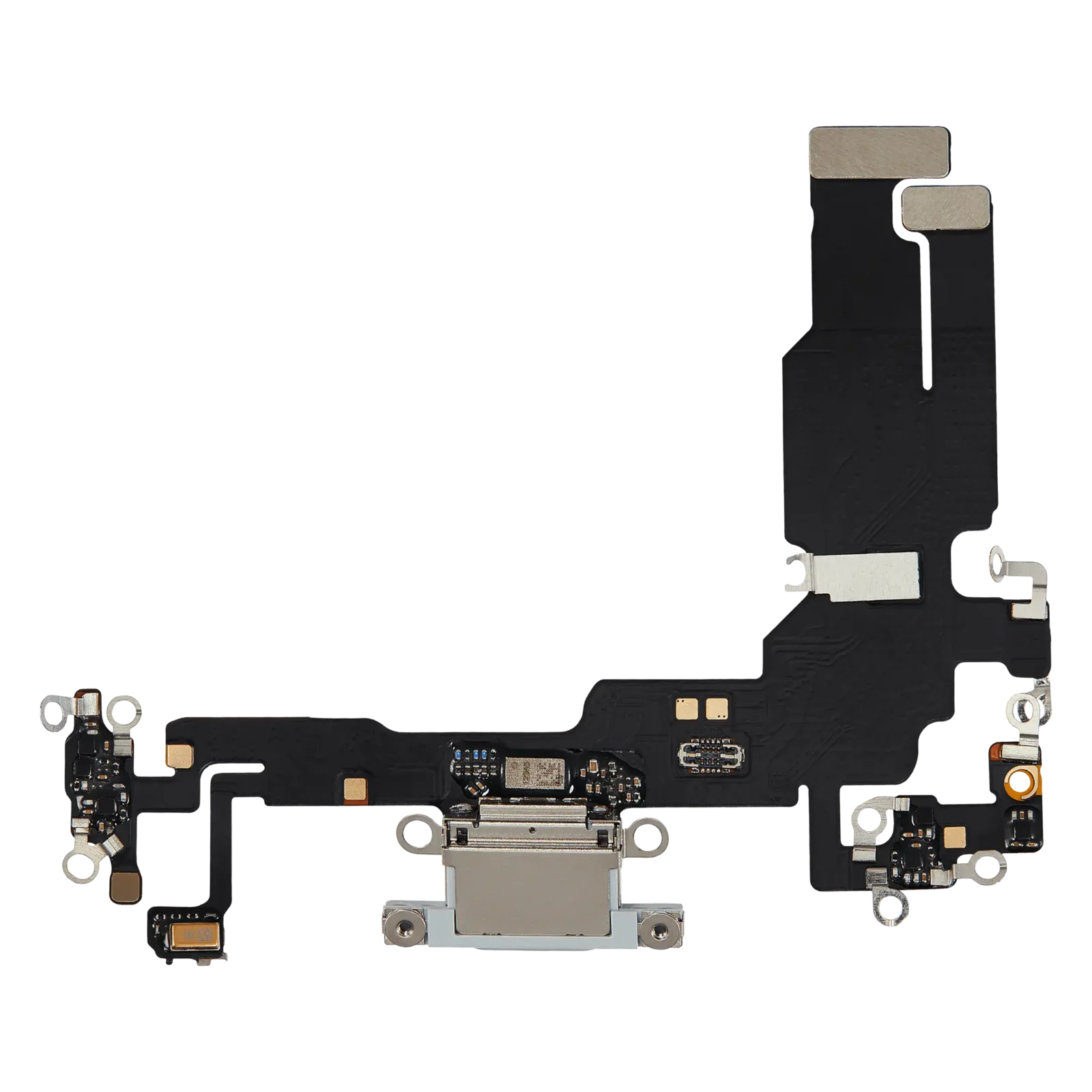 Charging Port Flex Cable For iPhone 15 (Aftermarket Plus) (Blue)