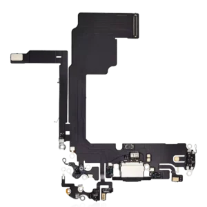 Charging Port Flex Cable For iPhone 15 Pro (Premium) (Black Titanium)