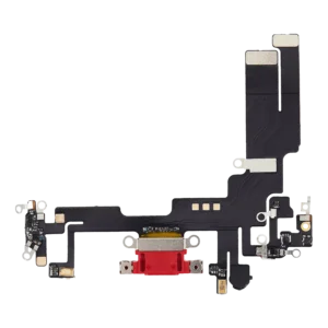 Charging Port Flex Cable For iPhone 14 (Aftermarket Plus) (Red)
