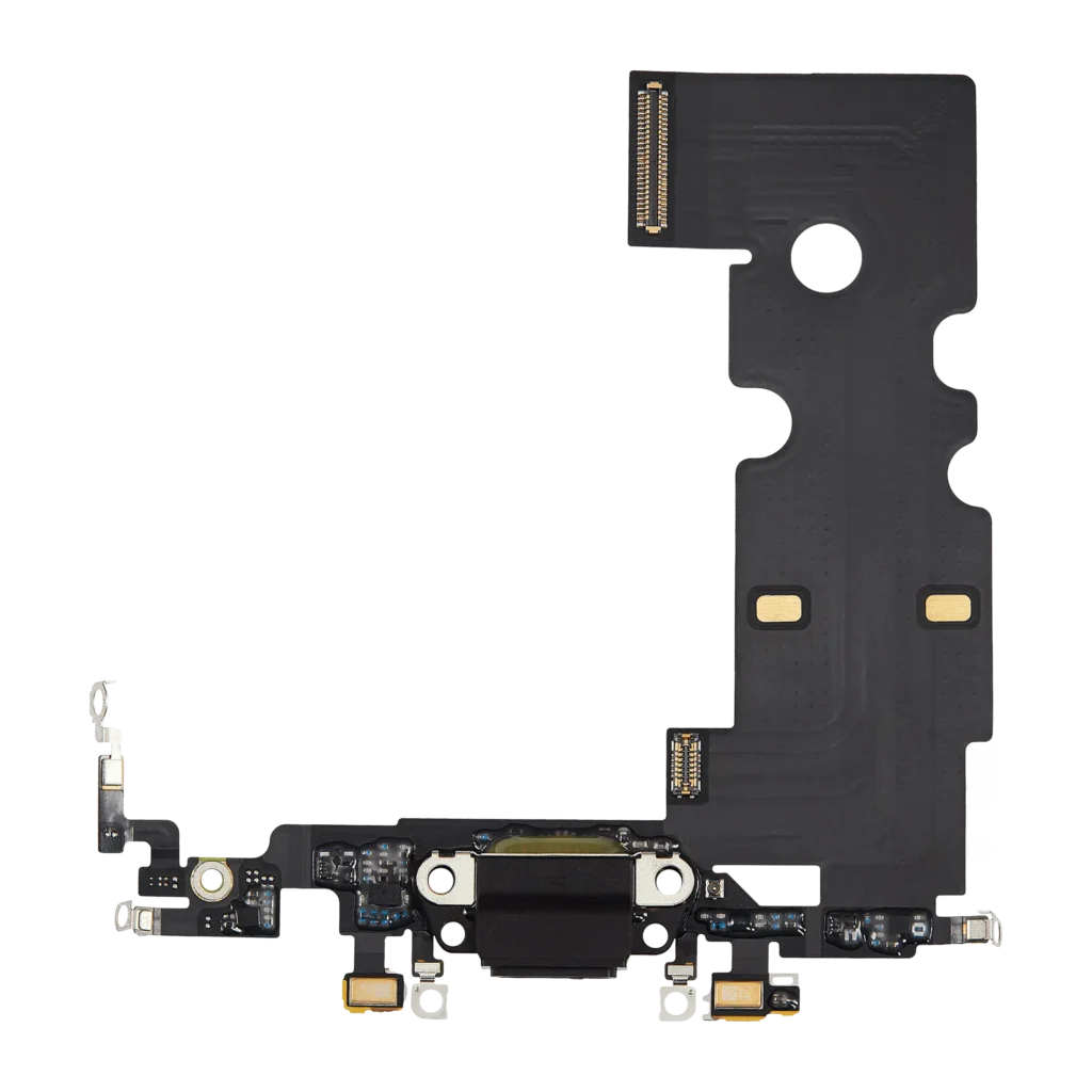 Charging Port Flex Cable For iPhone SE (2020) (Premium) (Black)