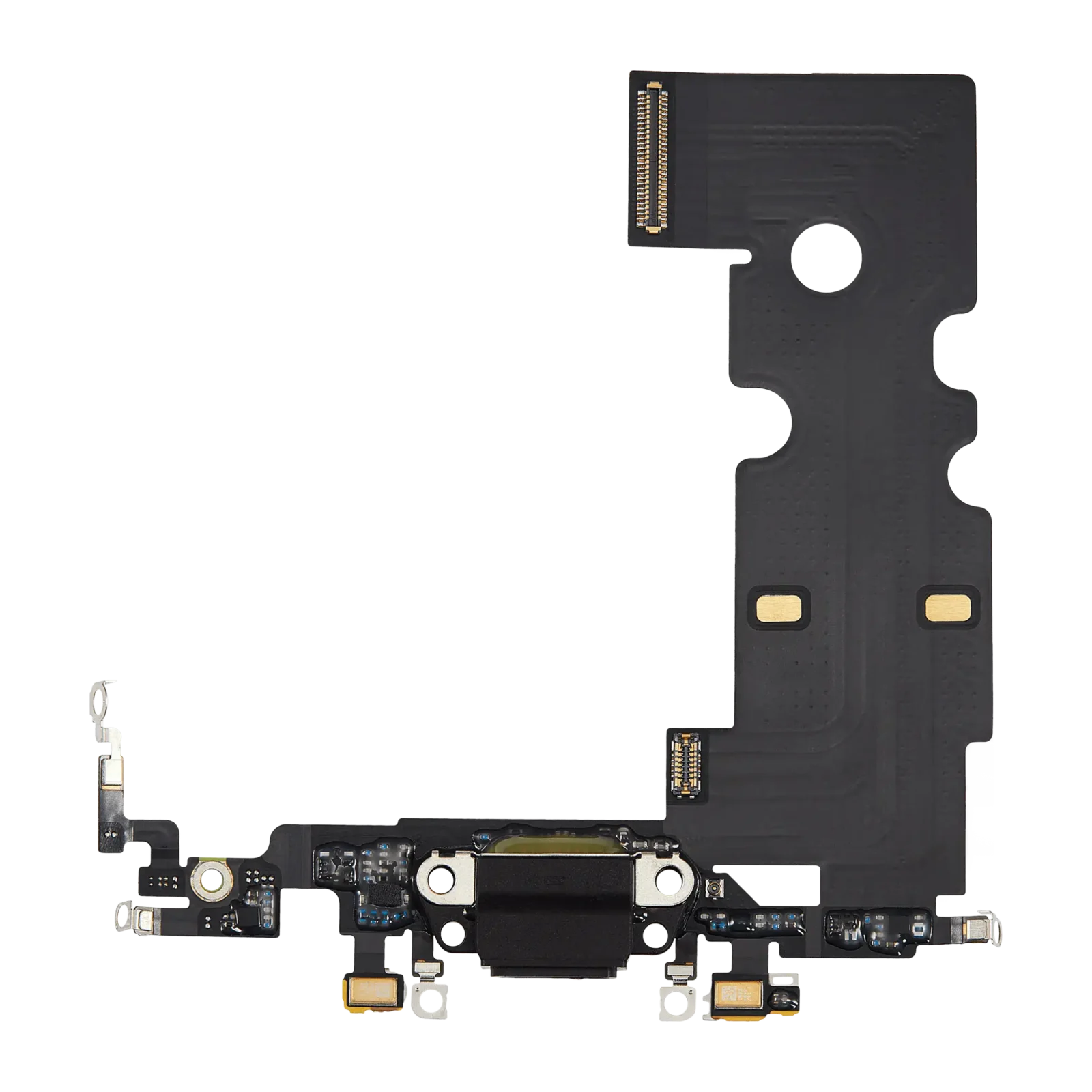 Charging Port Flex Cable For iPhone SE (2020) (Premium) (Black)