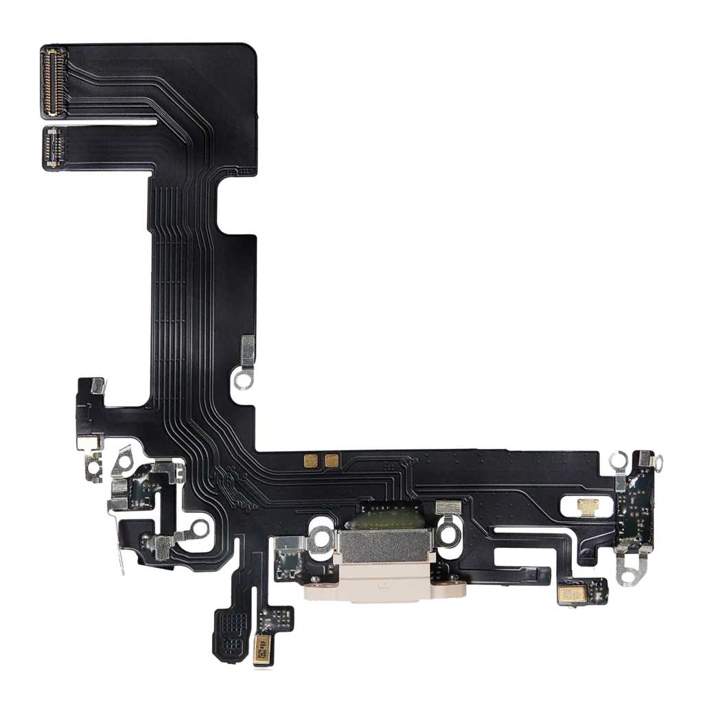 Charging Port Flex Cable For iPhone 13 (Aftermarket Plus) (Pink)