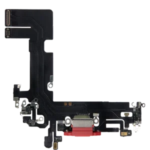 Charging Port Flex Cable For iPhone 13 (Aftermarket Plus) (Red)