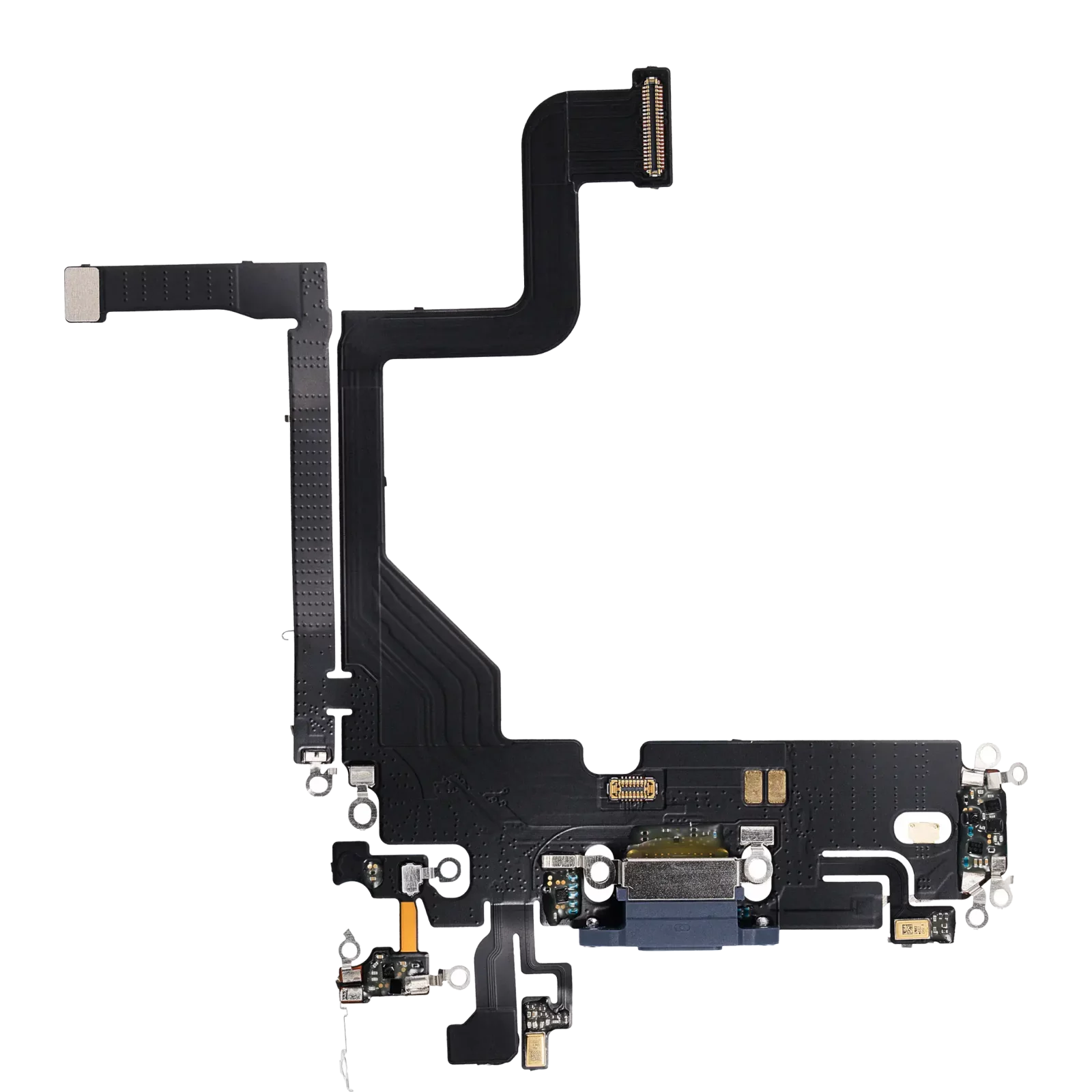 Charging Port Flex Cable For iPhone 13 Pro (Aftermarket Plus) (Sierra Blue)