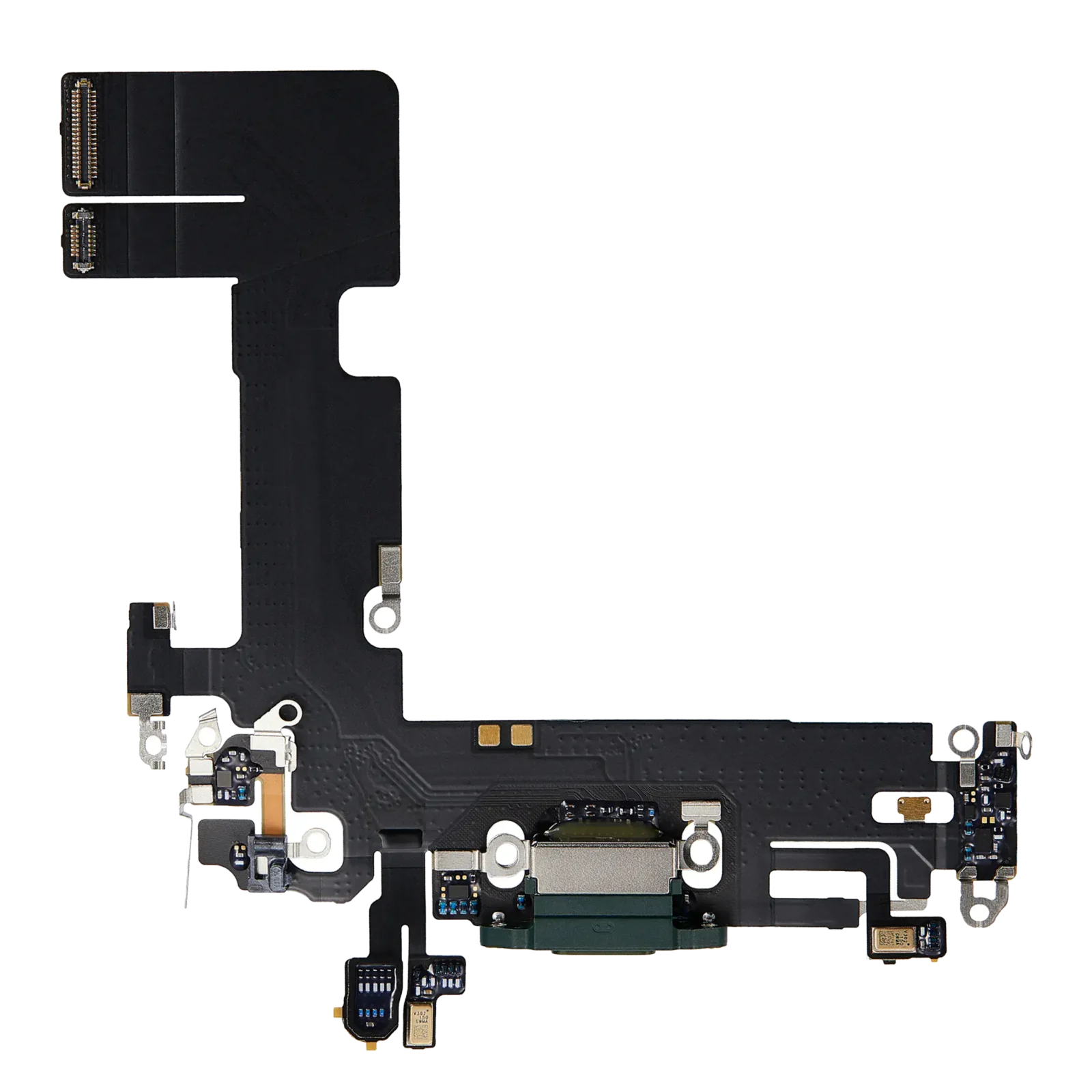 Charging Port Flex Cable For iPhone 13 (Premium) (Green)
