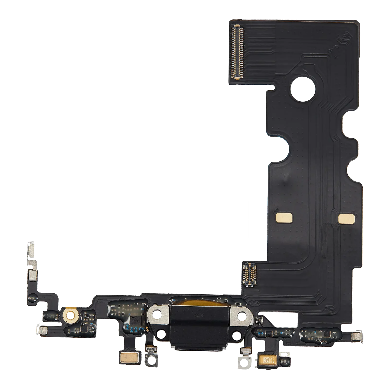 Charging Port Flex Cable For iPhone SE (2020) (Aftermarket Plus) (Space Gray)