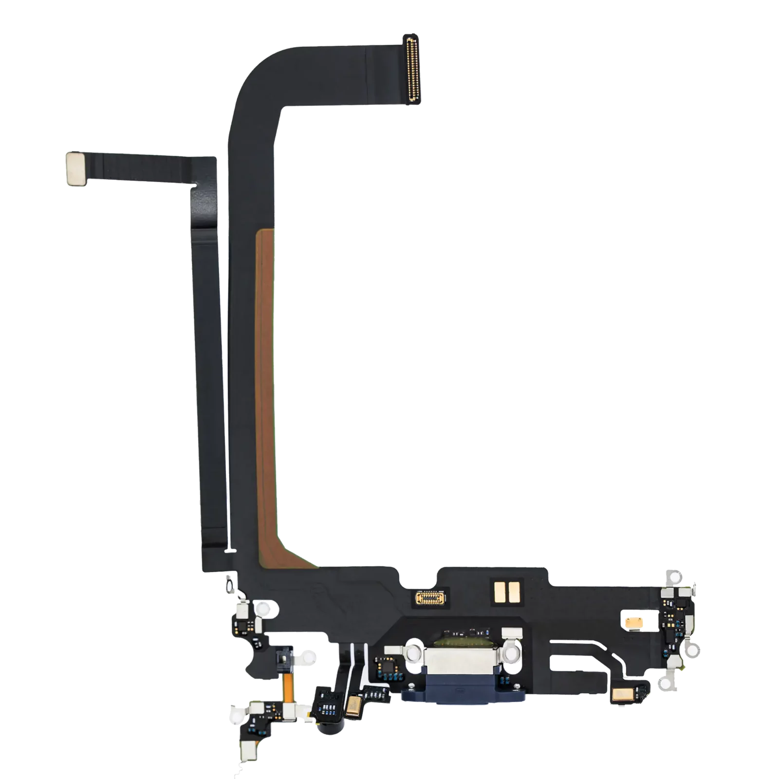 Charging Port Flex Cable For iPhone 13 Pro Max (Premium) (Sierra Blue)