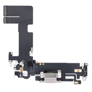 Charging Port Flex Cable For iPhone 13 (Premium) (Pink)