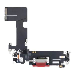 Charging Port Flex Cable For iPhone 13 (Premium) (Red)