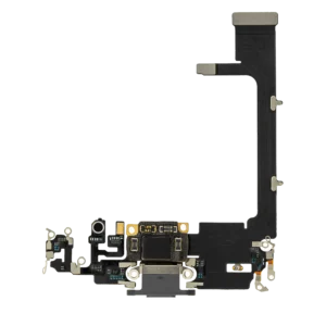 Charging Port Flex Cable With Board For iPhone 11 Pro (Aftermarket Plus) (Midnight Green)