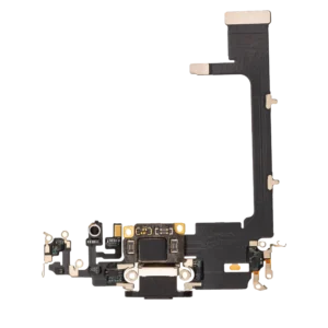 Charging Port Flex Cable With Board For iPhone 11 Pro (Aftermarket Plus) (Space Gray)