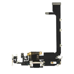 Charging Port Flex Cable With Board For iPhone 11 Pro Max (Aftermarket Plus) (Space Gray)