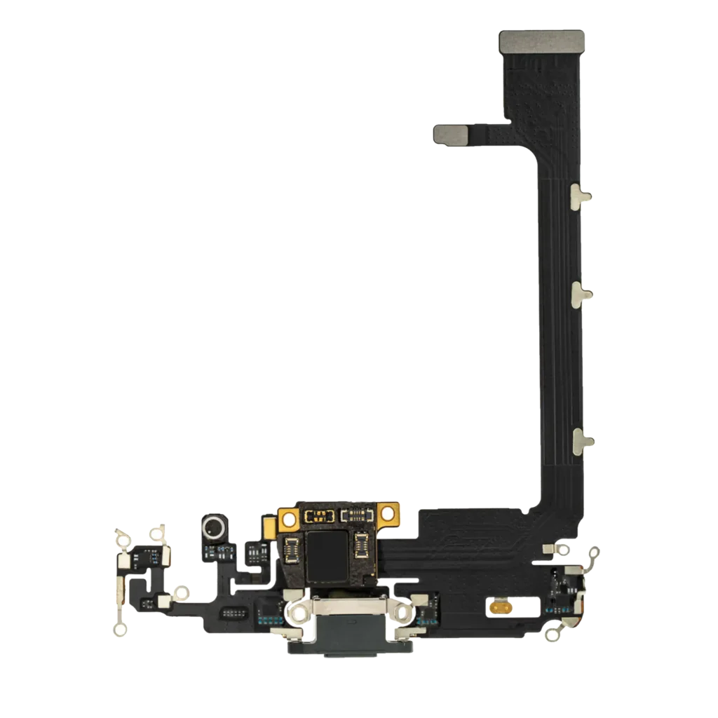 Charging Port Flex Cable With Board For iPhone 11 Pro Max (Aftermarket Plus) (Midnight Green)