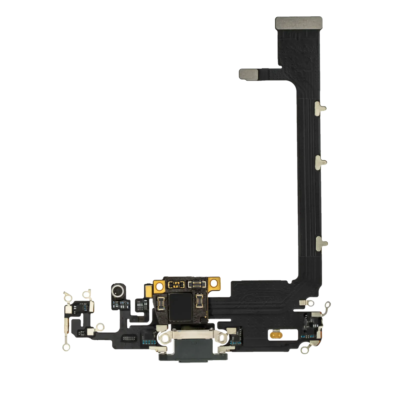 Charging Port Flex Cable With Board For iPhone 11 Pro Max (Aftermarket Plus) (Midnight Green)