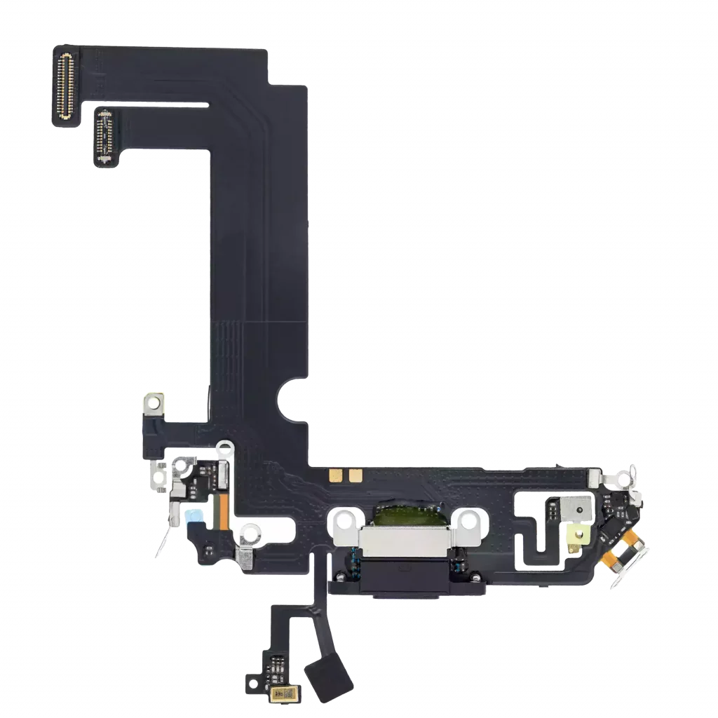 Charging Port Flex Cable For iPhone 12 Mini (Premium) (Black)