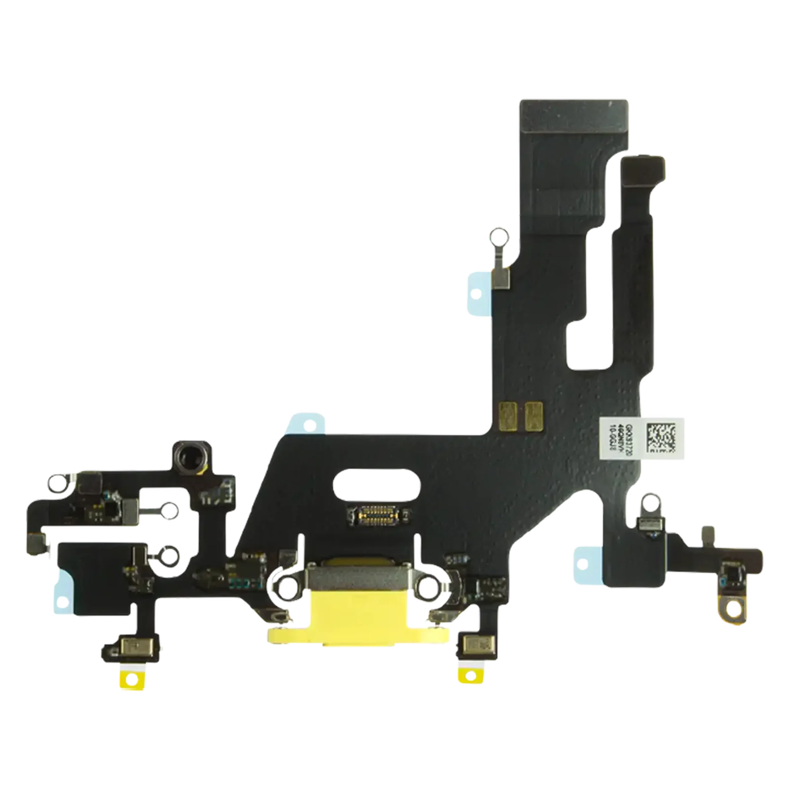 Charging Port Flex Cable For iPhone 11 (Premium) (Yellow)