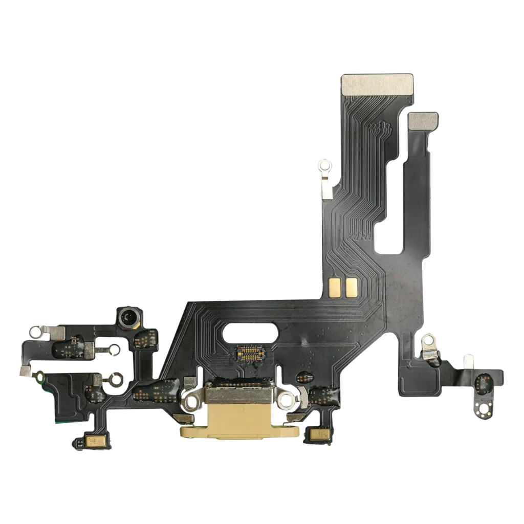Charging Port Flex Cable For iPhone 11 (Aftermarket Plus) (Yellow)