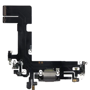 Charging Port Flex Cable For iPhone 13 (Aftermarket Plus) (Midnight)