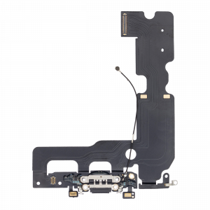 Charging Port Flex Cable For iPhone 7 Plus (Aftermarket) (Jet / Matte Black)