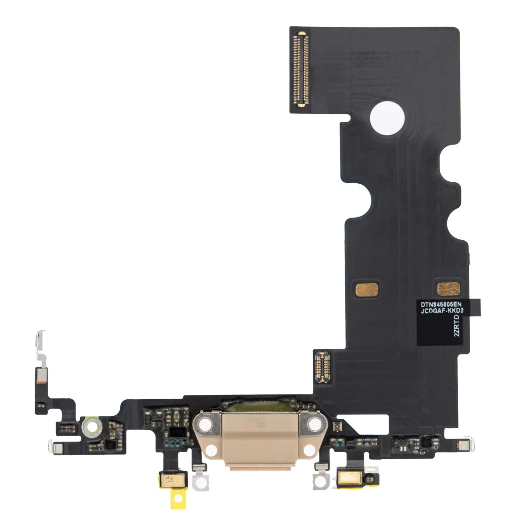 Charging Port Flex Cable For iPhone 8 (Premium) (Gold)