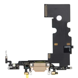 Charging Port Flex Cable For iPhone 8 (Premium) (Gold)