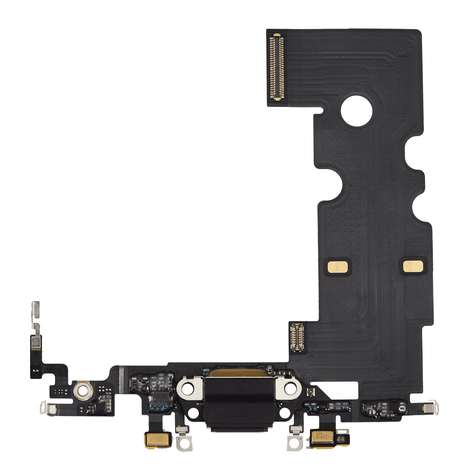 Charging Port Flex Cable For iPhone 8 (Premium) (Space Gray)