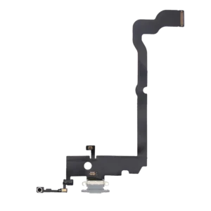 Charging Port Flex Cable For iPhone XS Max (Aftermarket) (Silver)