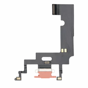 Charging Port Flex Cable For iPhone XR (Premium) (Coral)