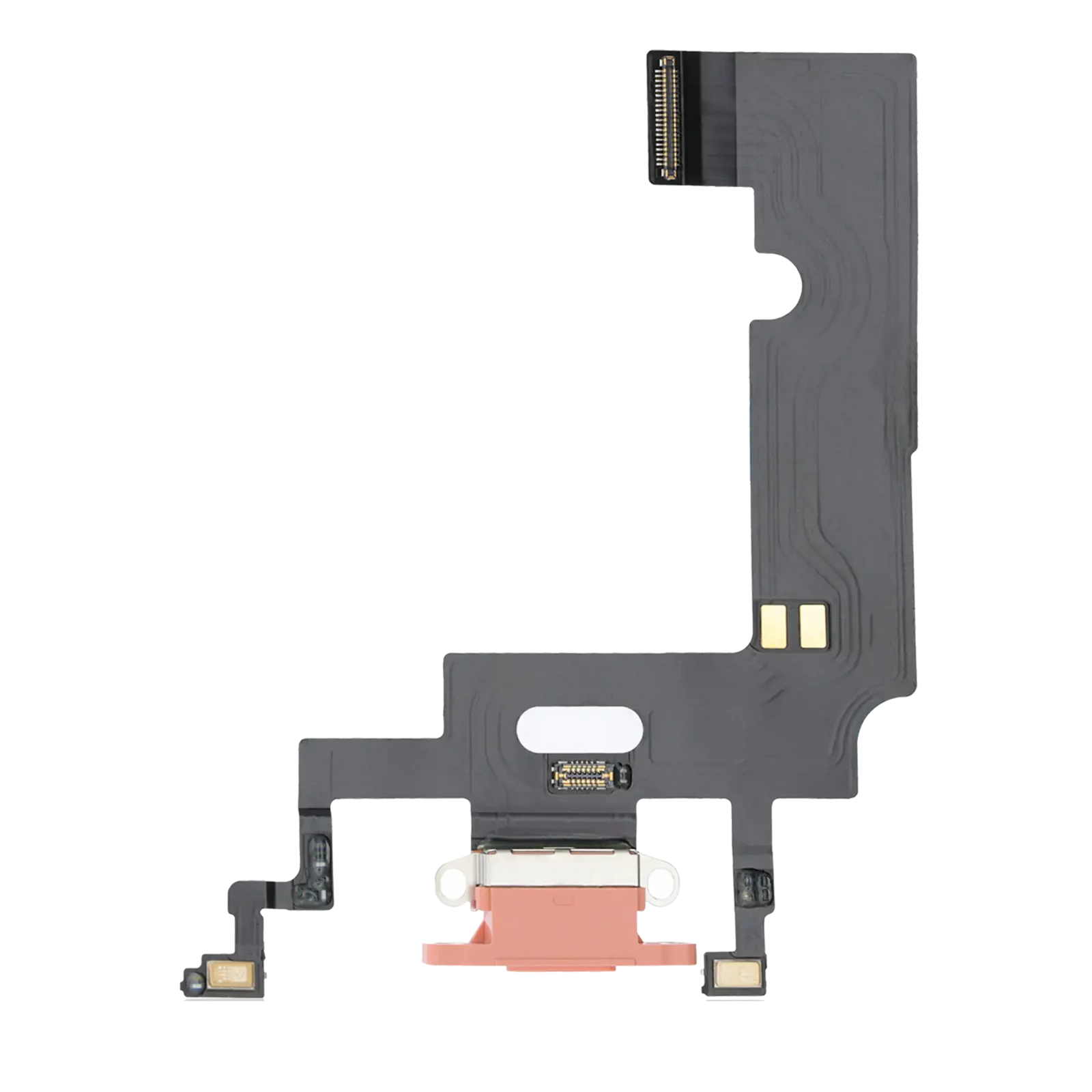 Charging Port Flex Cable For iPhone XR (Premium) (Coral)