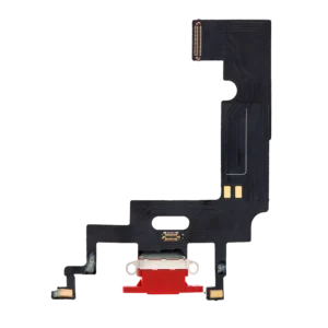 Charging Port Flex Cable For iPhone XR (Premium) (Red)